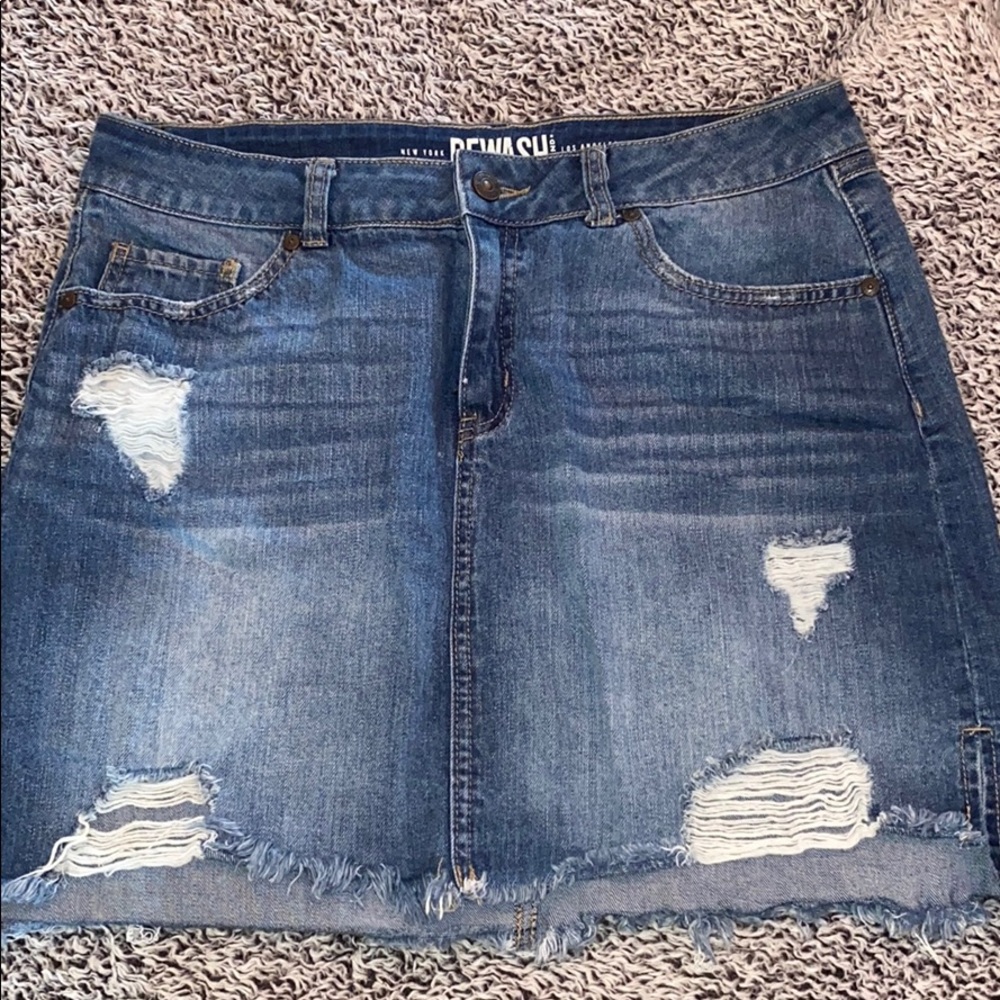Denim skirt